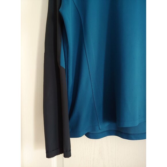 Arc'teryx Mens Teal Long Sleeve Activewear Athleisure Pullover Logo - Picture 5 of 16